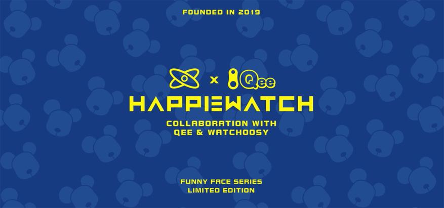 Qee × HappieWatch最新联乘腕表得物独家首发